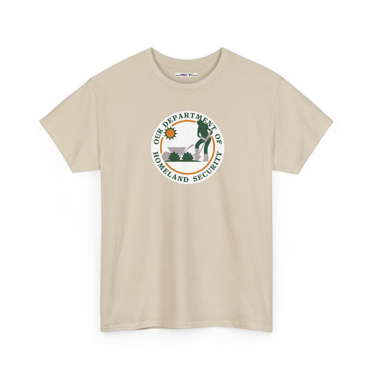 HOMELAND SECURITY (OUR DEPARTMENT OF) Unisex Heavy Cotton Tee