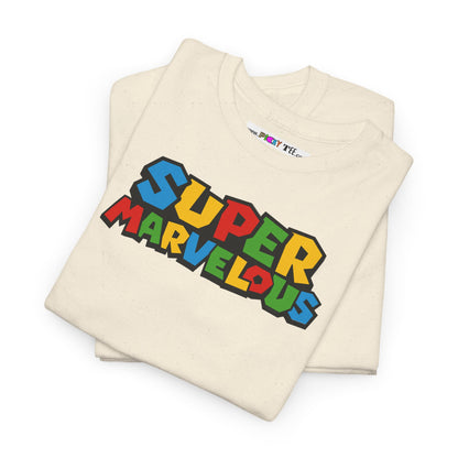 SUPER MARVELOUS Unisex Heavy Cotton Tee