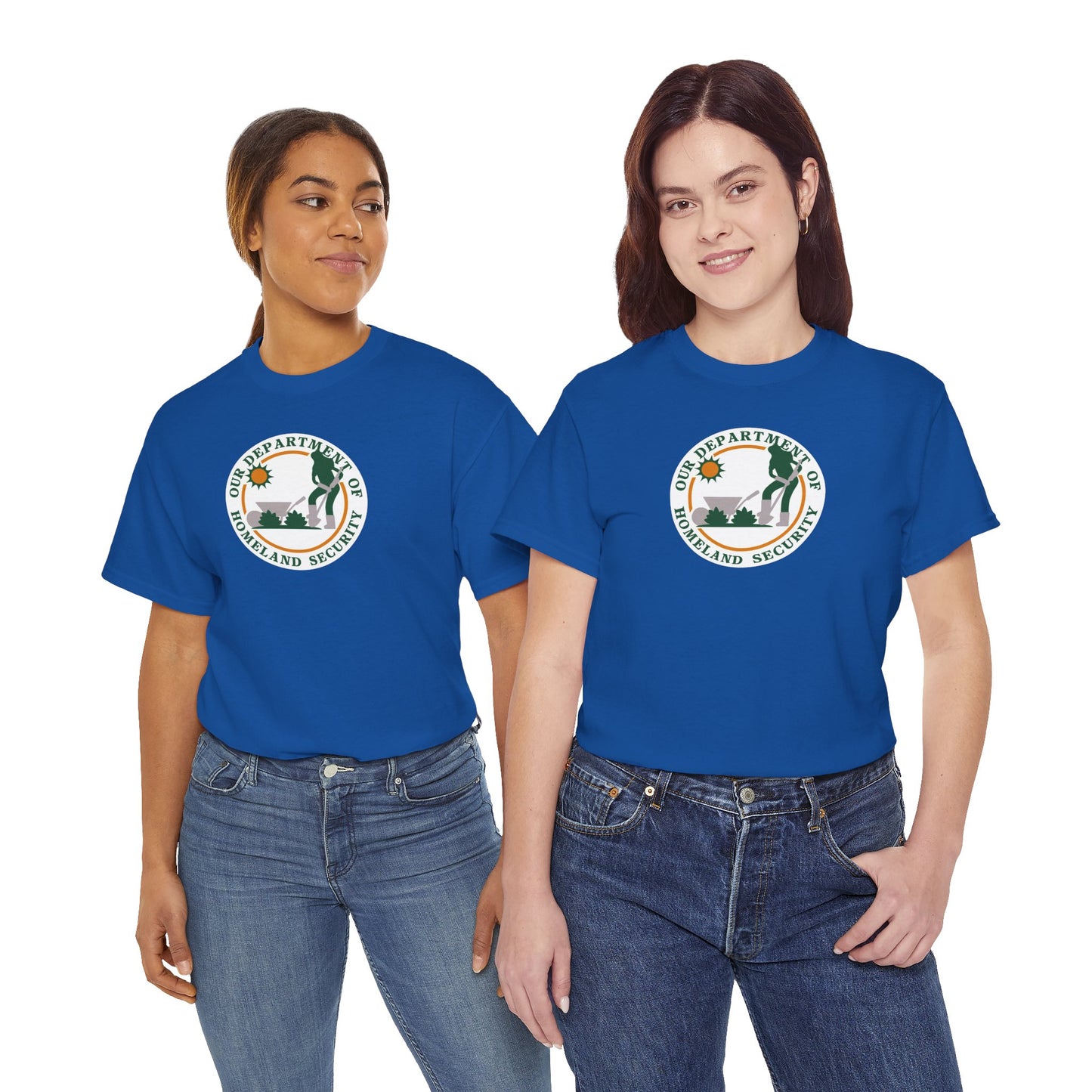 HOMELAND SECURITY (OUR DEPARTMENT OF) Unisex Heavy Cotton Tee