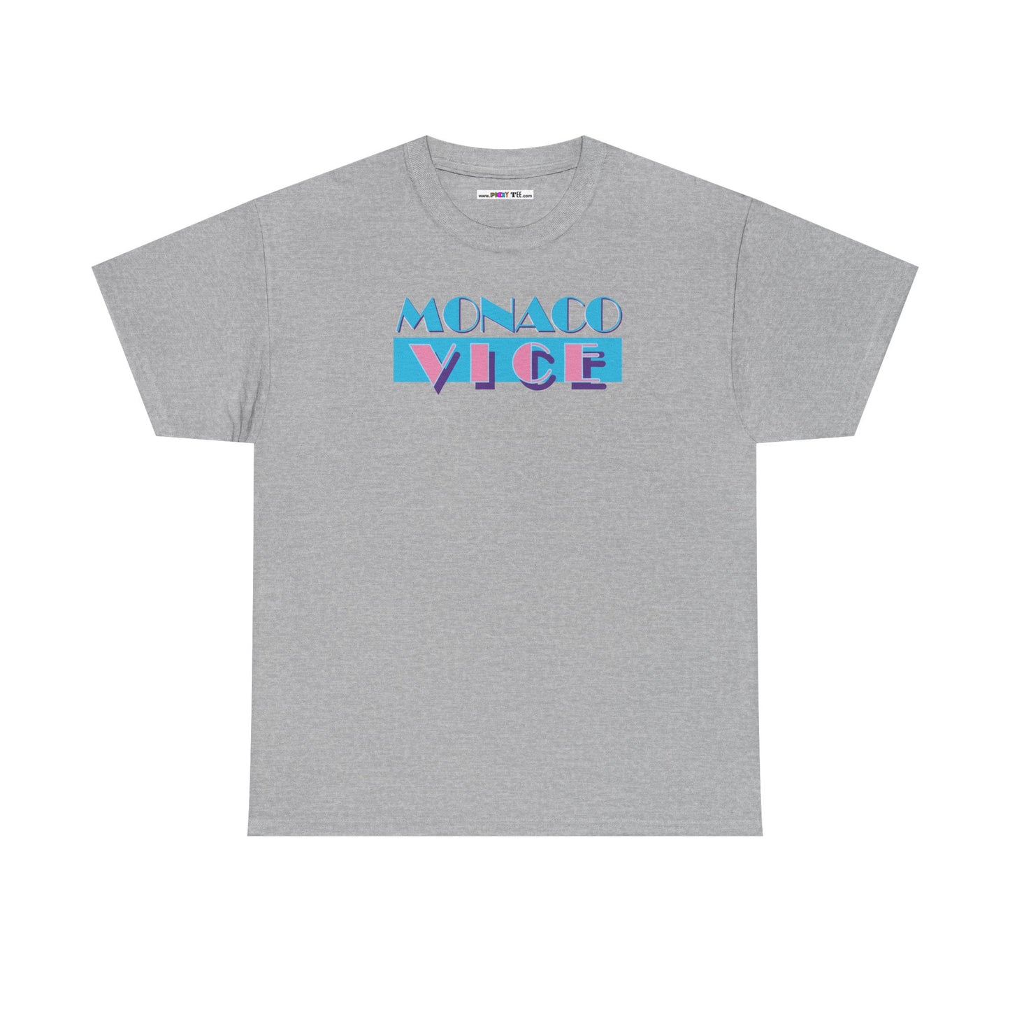 MONACO VICE Unisex Heavy Cotton Tee