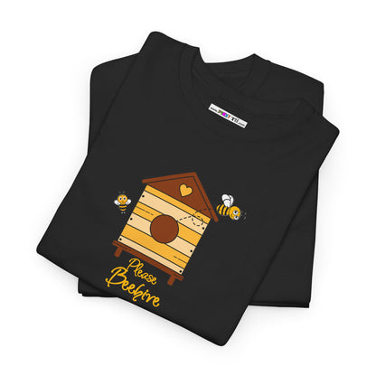 Please Beehive Unisex Heavy Cotton Tee