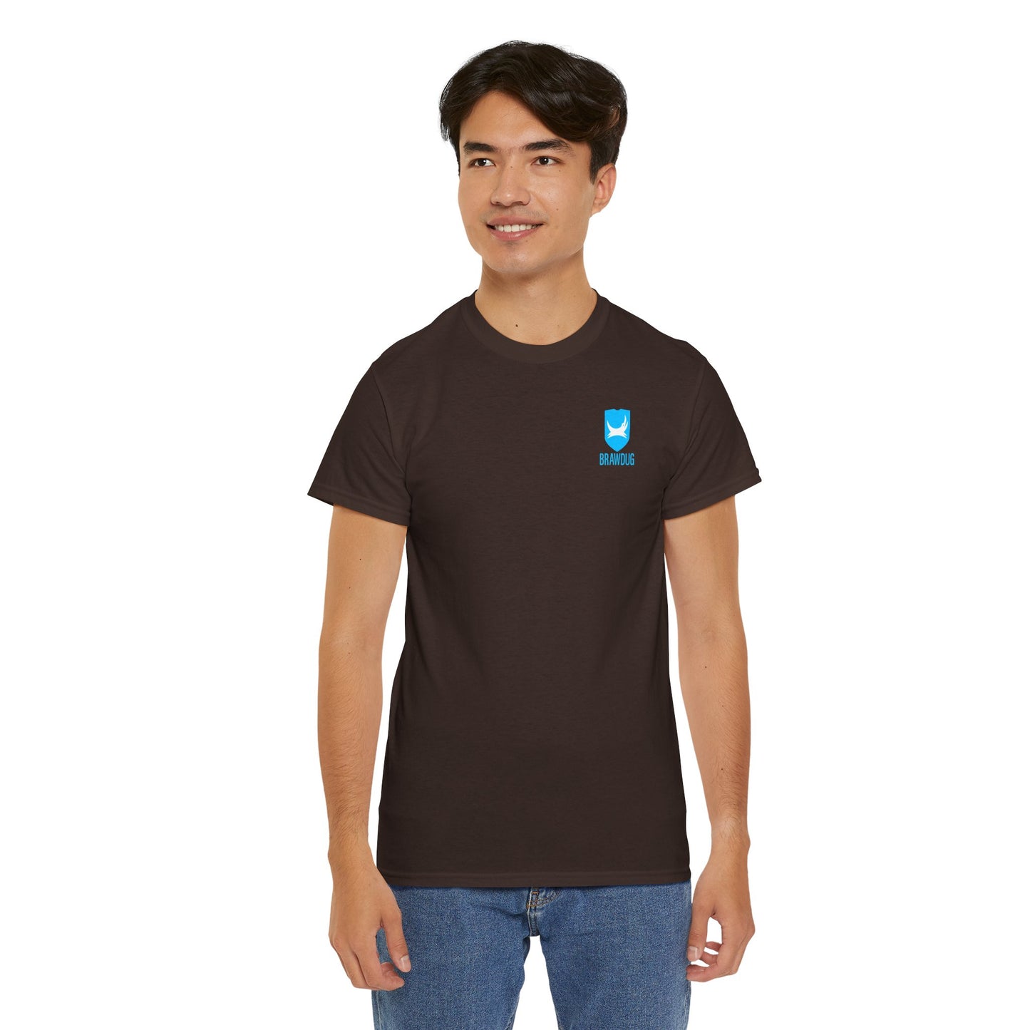 BRAWDUG Unisex Heavy Cotton Tee