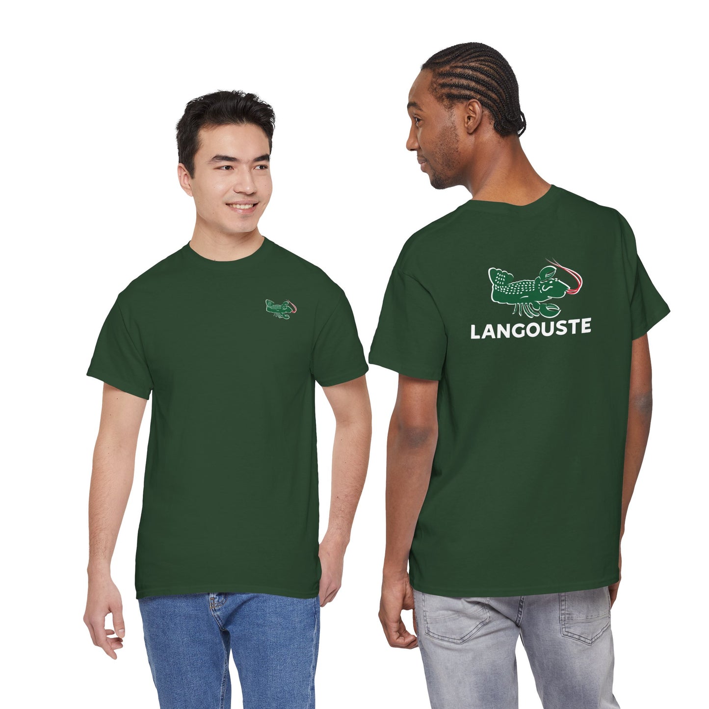 LANGOUSTE Unisex Heavy Cotton Tee
