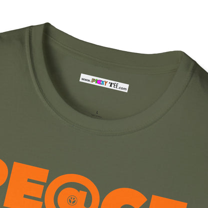 AT PEACE Unisex Softstyle 100% Cotton T-Shirt