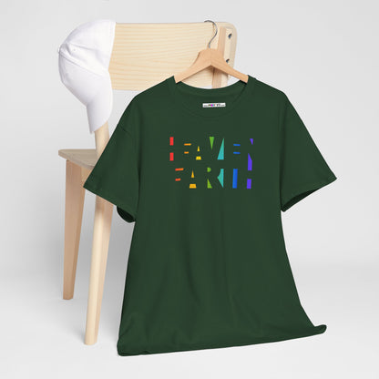 HEAVEN ON EARTH Unisex Heavy Cotton Tee — here now.