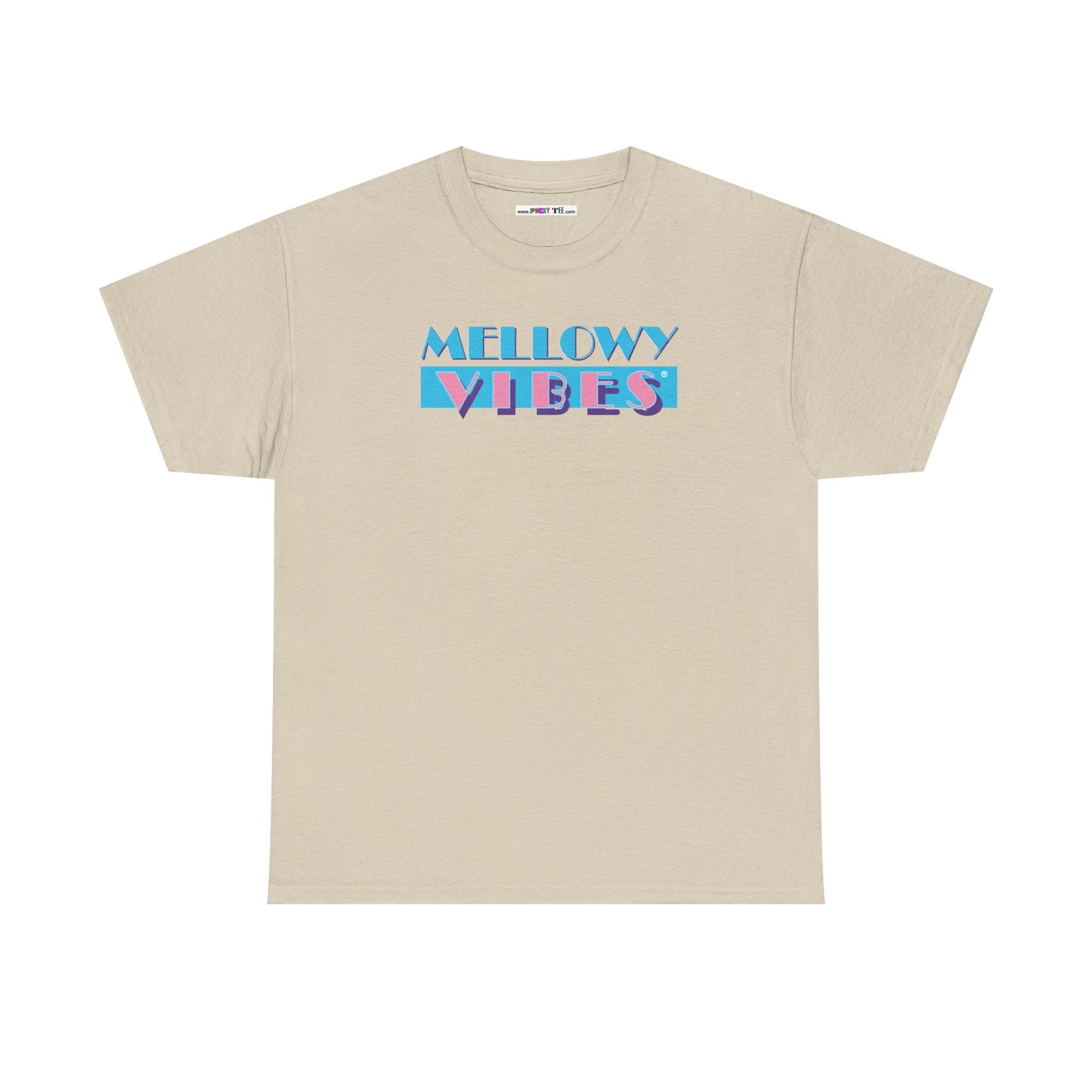 MELLOWY VIBES Unisex Heavy Cotton Tee