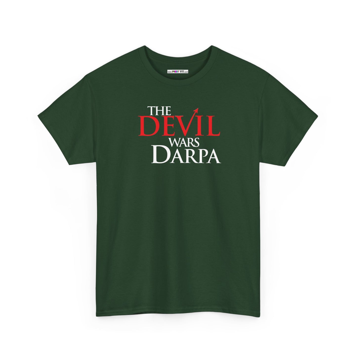 THE DEVIL WARS DARPA Unisex Heavy Cotton Tee