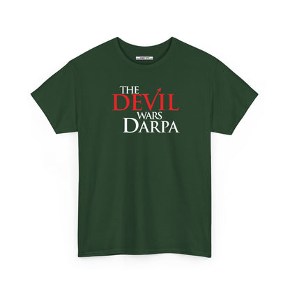 THE DEVIL WARS DARPA Unisex Heavy Cotton Tee