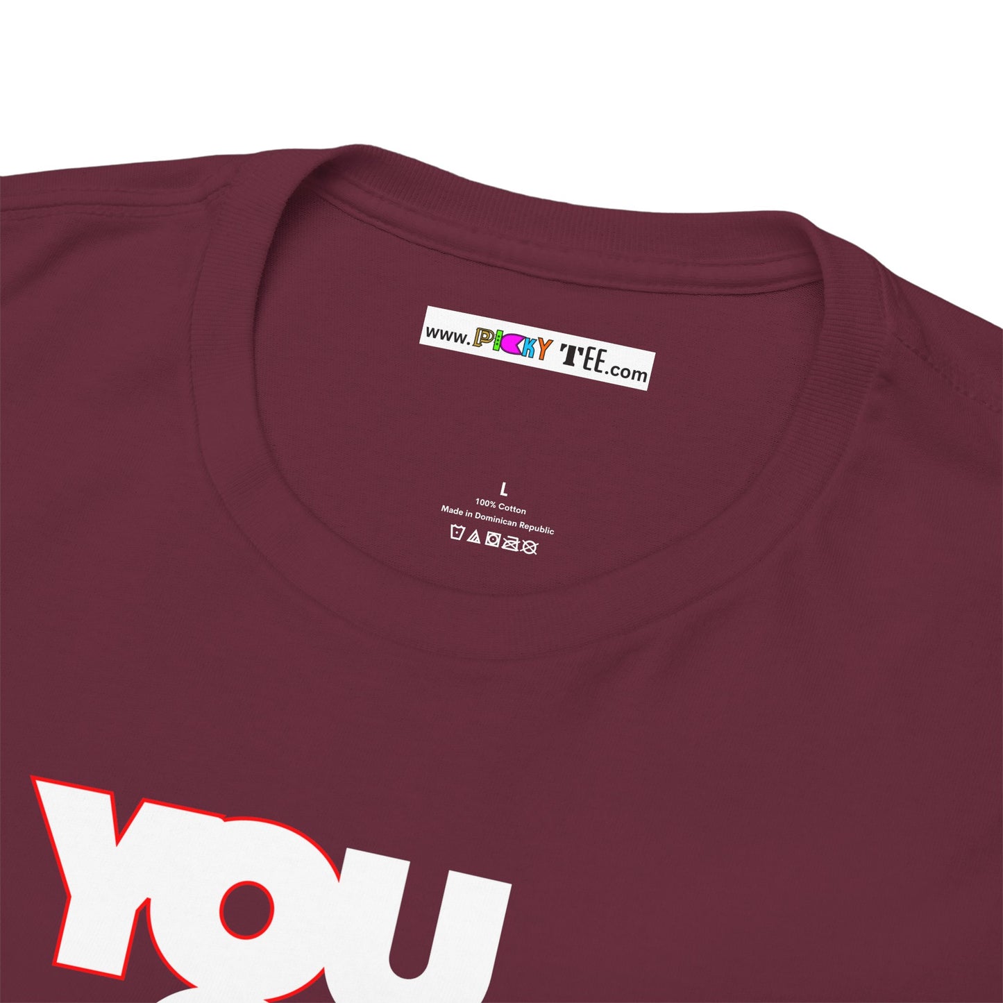 YOLO - YOU ONLY LOVE ONCE Unisex Heavy Cotton Tee