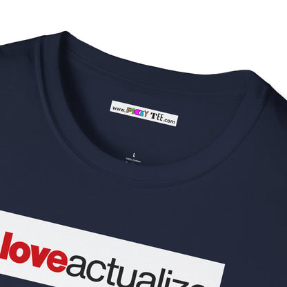 loveactualize Unisex Softstyle 100% Cotton T-Shirt