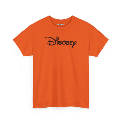 Disobey Unisex Heavy Cotton Tee
