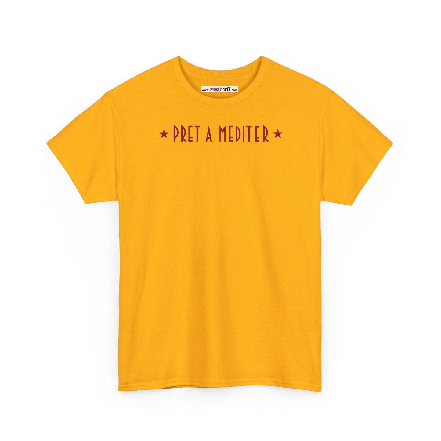 * PRET A MEDITER * Unisex Heavy Cotton Tee