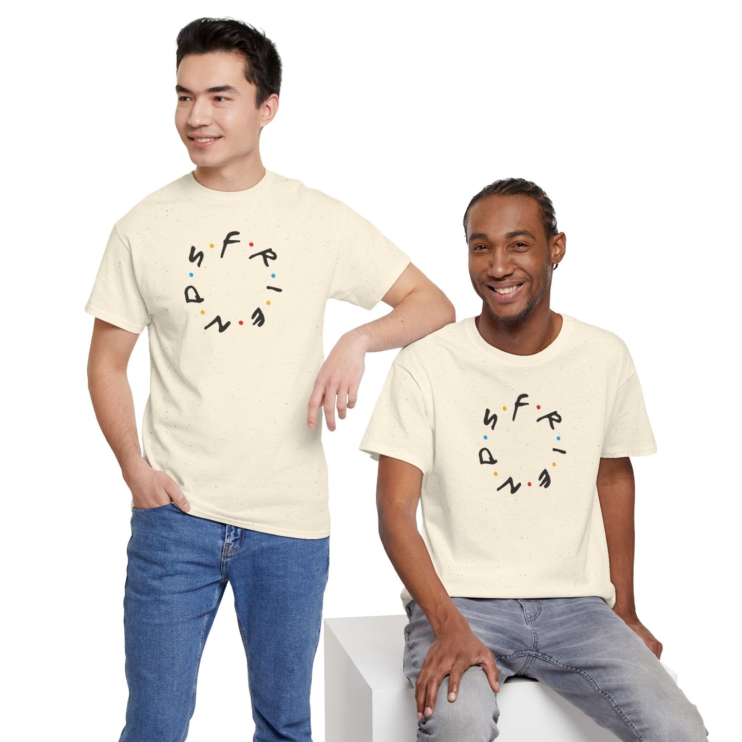 CIRCLE OF FRIENDS Unisex Heavy Cotton Tee