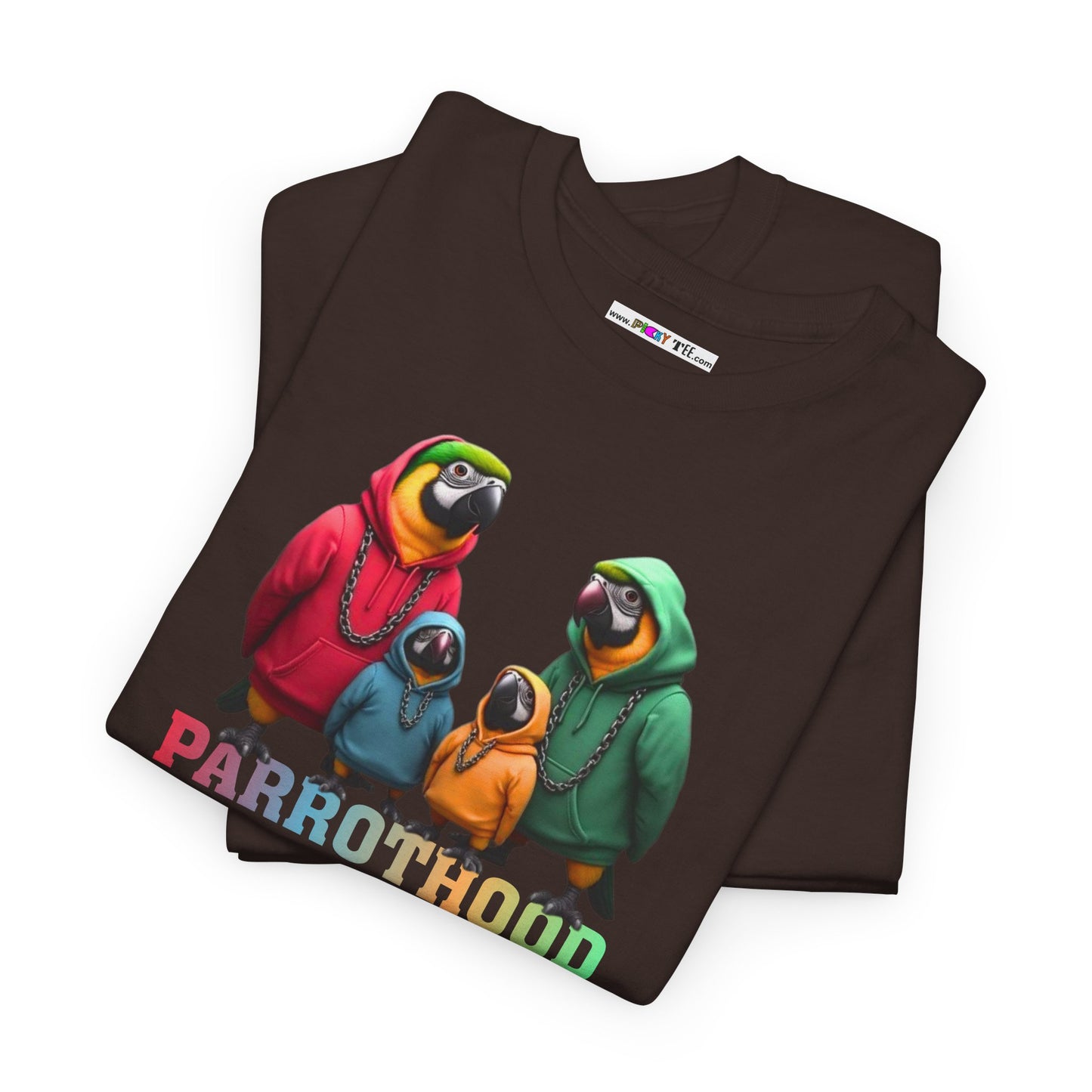PARROTHOOD Unisex Heavy Cotton Tee