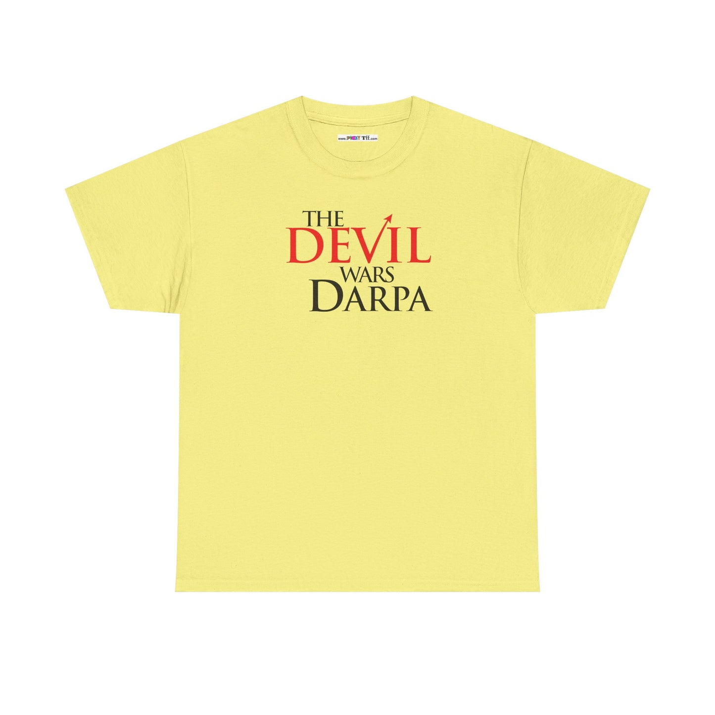THE DEVIL WARS DARPA Unisex Heavy Cotton Tee