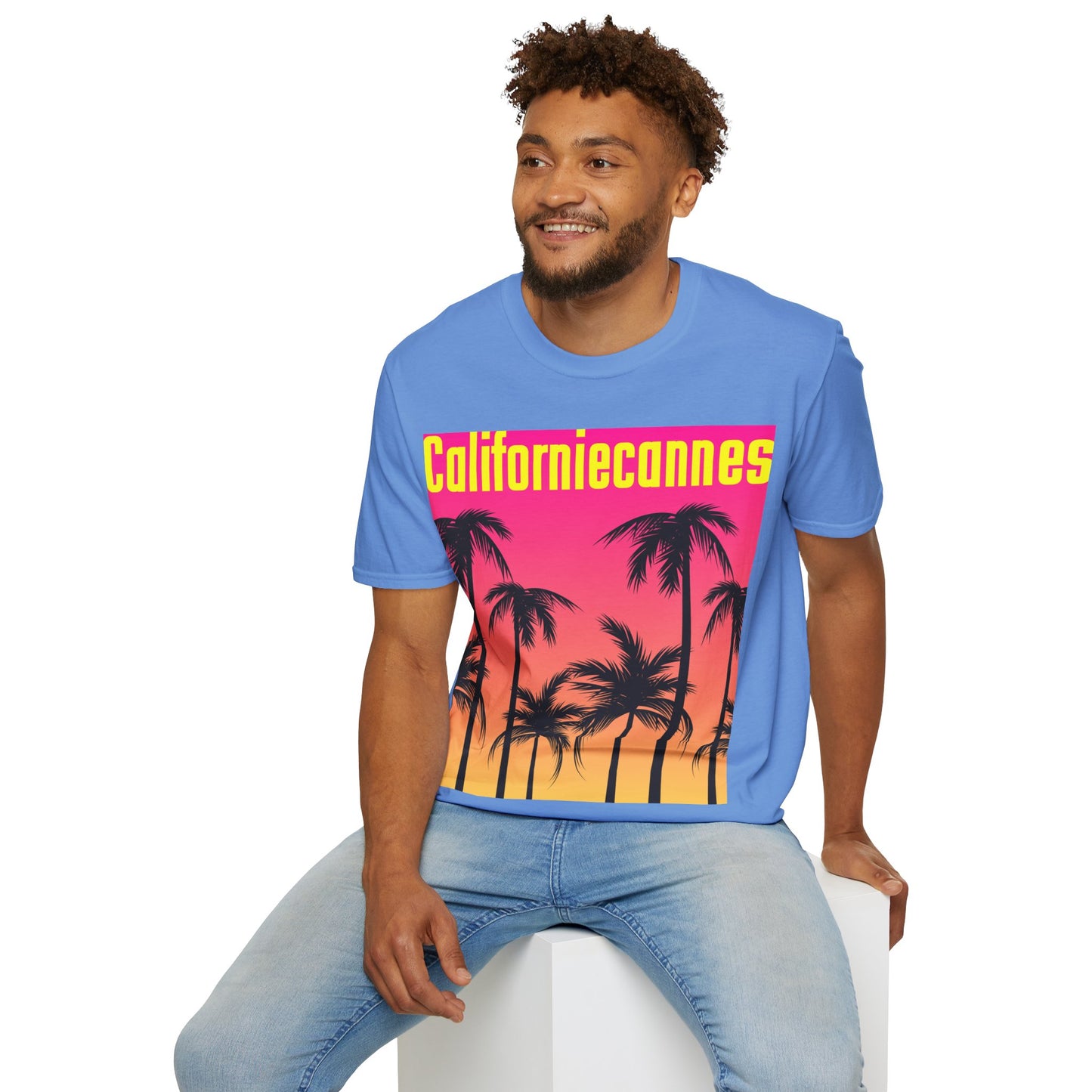 Californiecannes Unisex Softstyle 100% Cotton T-Shirt