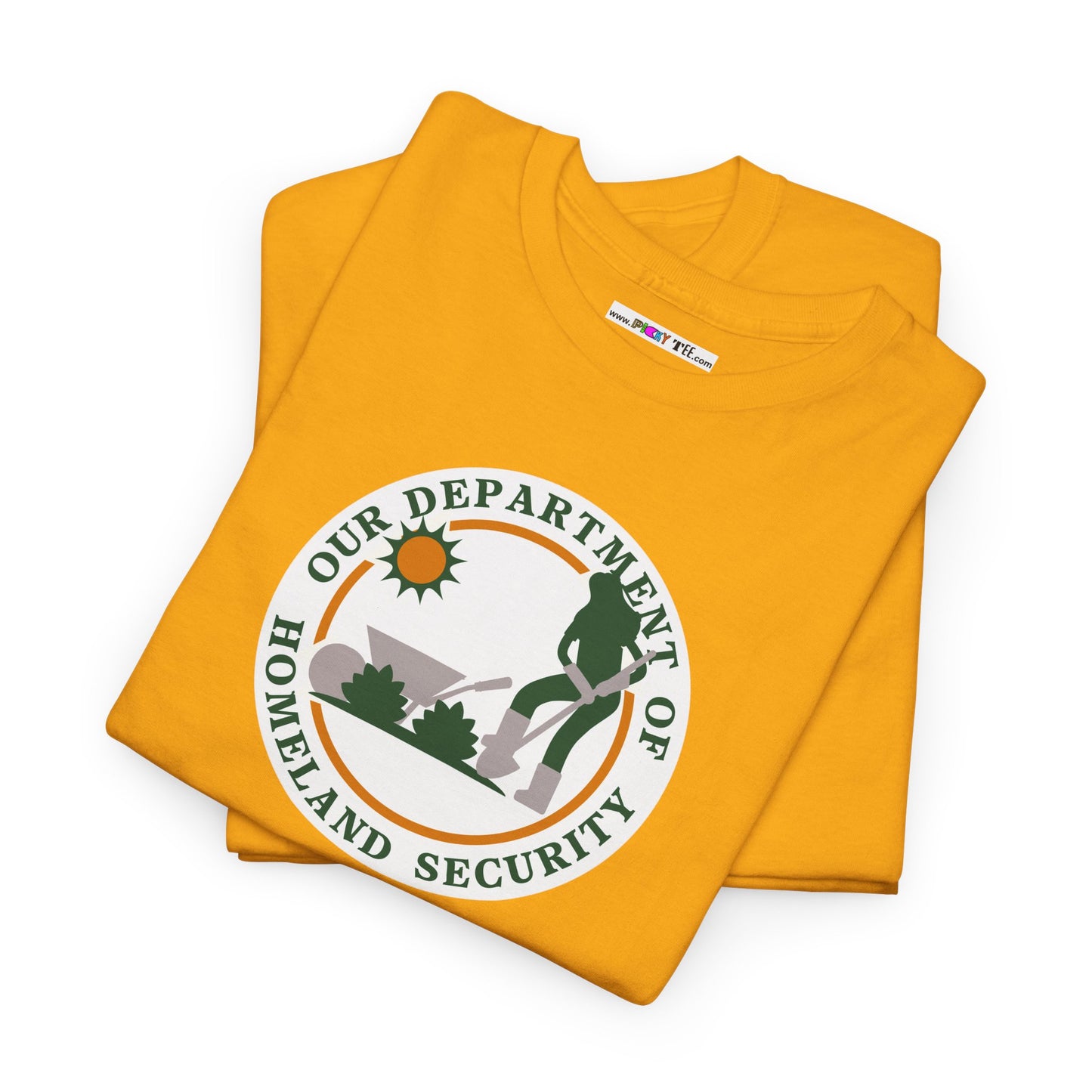 HOMELAND SECURITY (OUR DEPARTMENT OF) Unisex Heavy Cotton Tee