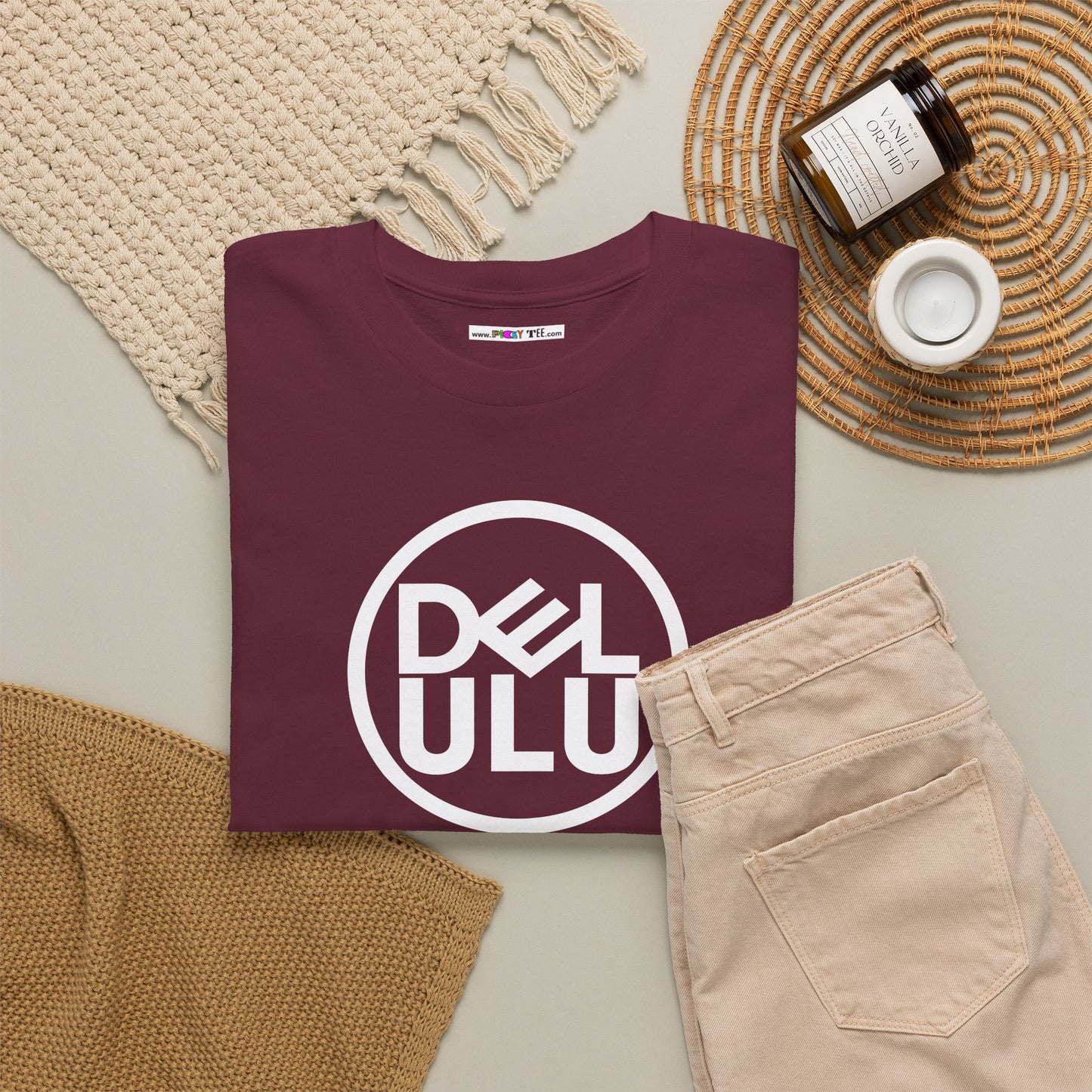DELULU Unisex Heavy Cotton Tee