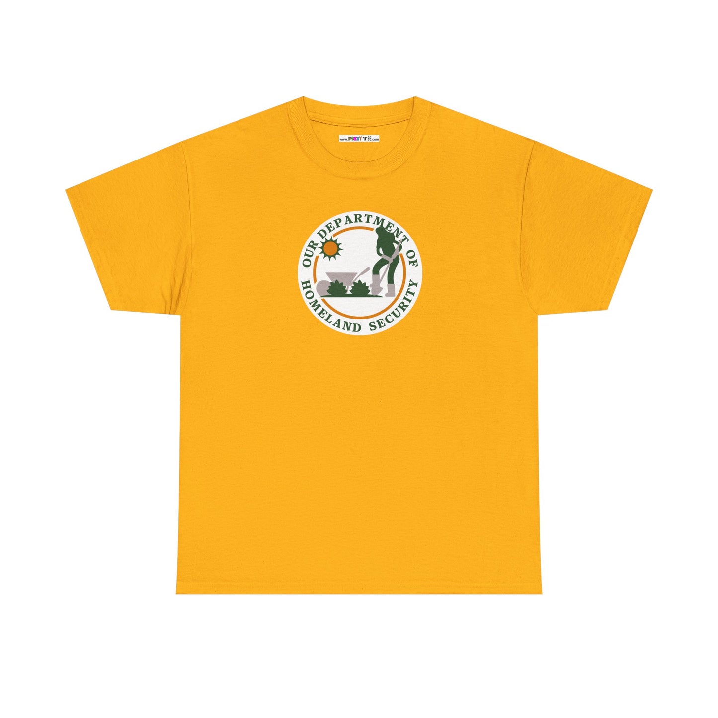 HOMELAND SECURITY (OUR DEPARTMENT OF) Unisex Heavy Cotton Tee
