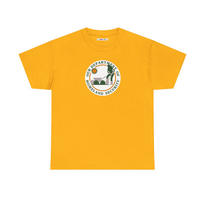 HOMELAND SECURITY (OUR DEPARTMENT OF) Unisex Heavy Cotton Tee