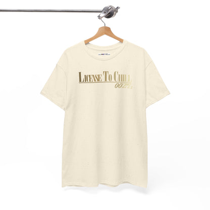 LICENSE TO CHILL 00Zzz Unisex Heavy Cotton Tee