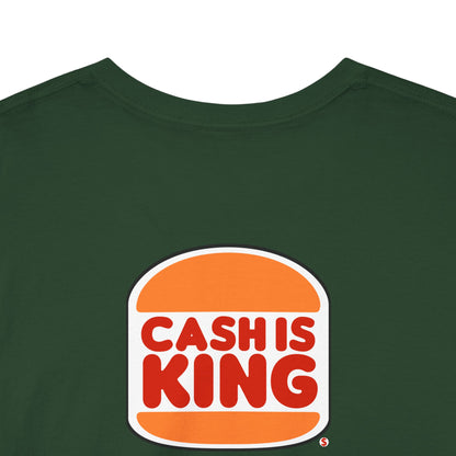 CASH IS KING Unisex Heavy Cotton Tee