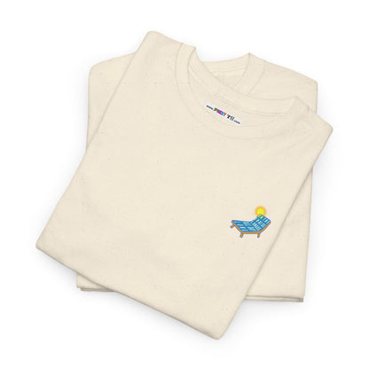 ON THE CHAISE LONGUE ALL DAY LONG Heavy Cotton Tee