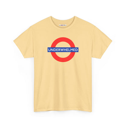UNDERWHELMED Unisex Heavy Cotton Tee