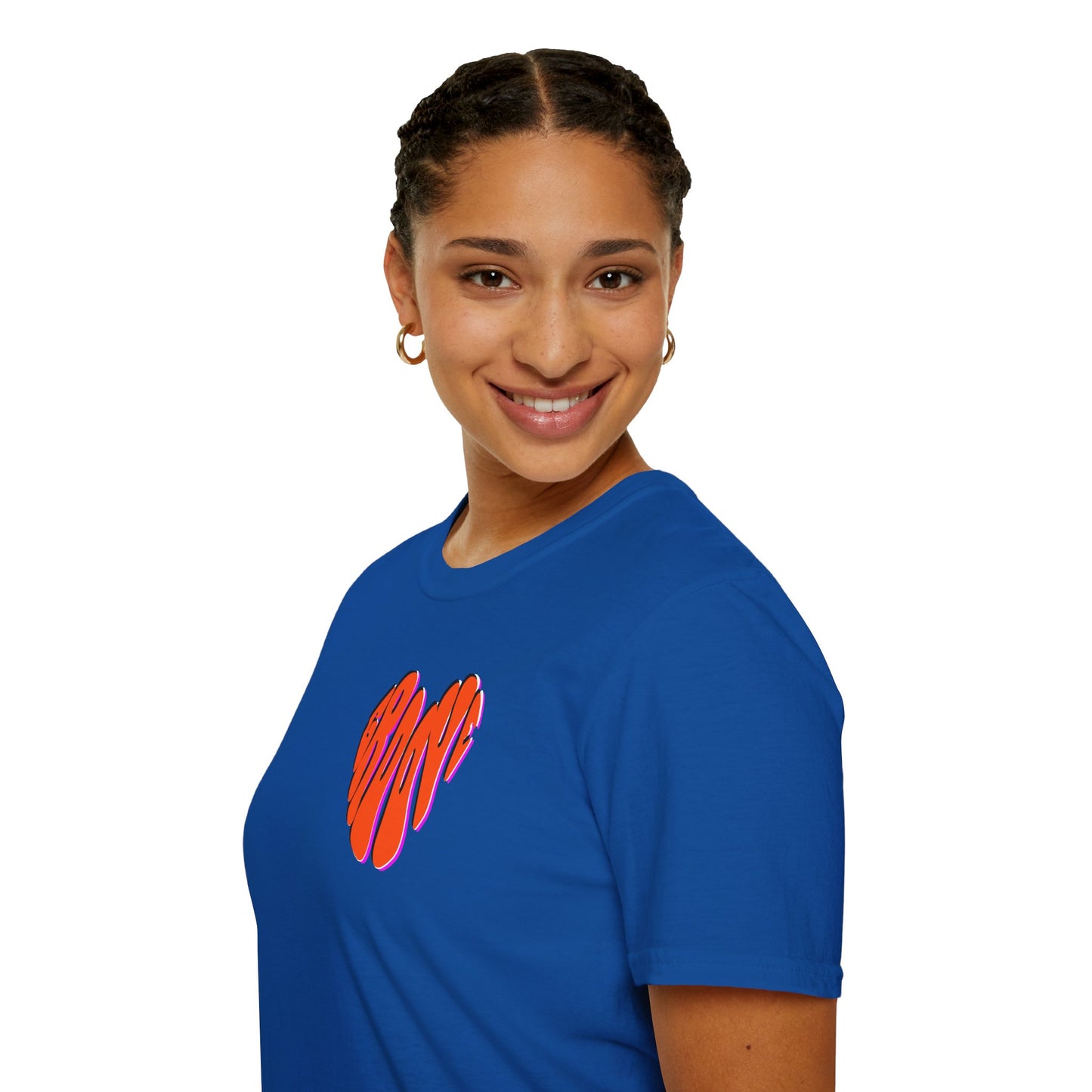 GROOVE is in THE HEART Unisex Softstyle 100% Cotton T-Shirt