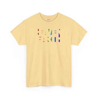 HEAVEN ON EARTH Unisex Heavy Cotton Tee — here now.
