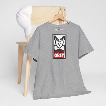 OBEY OR NOT OBEY? Unisex Heavy Cotton Tee