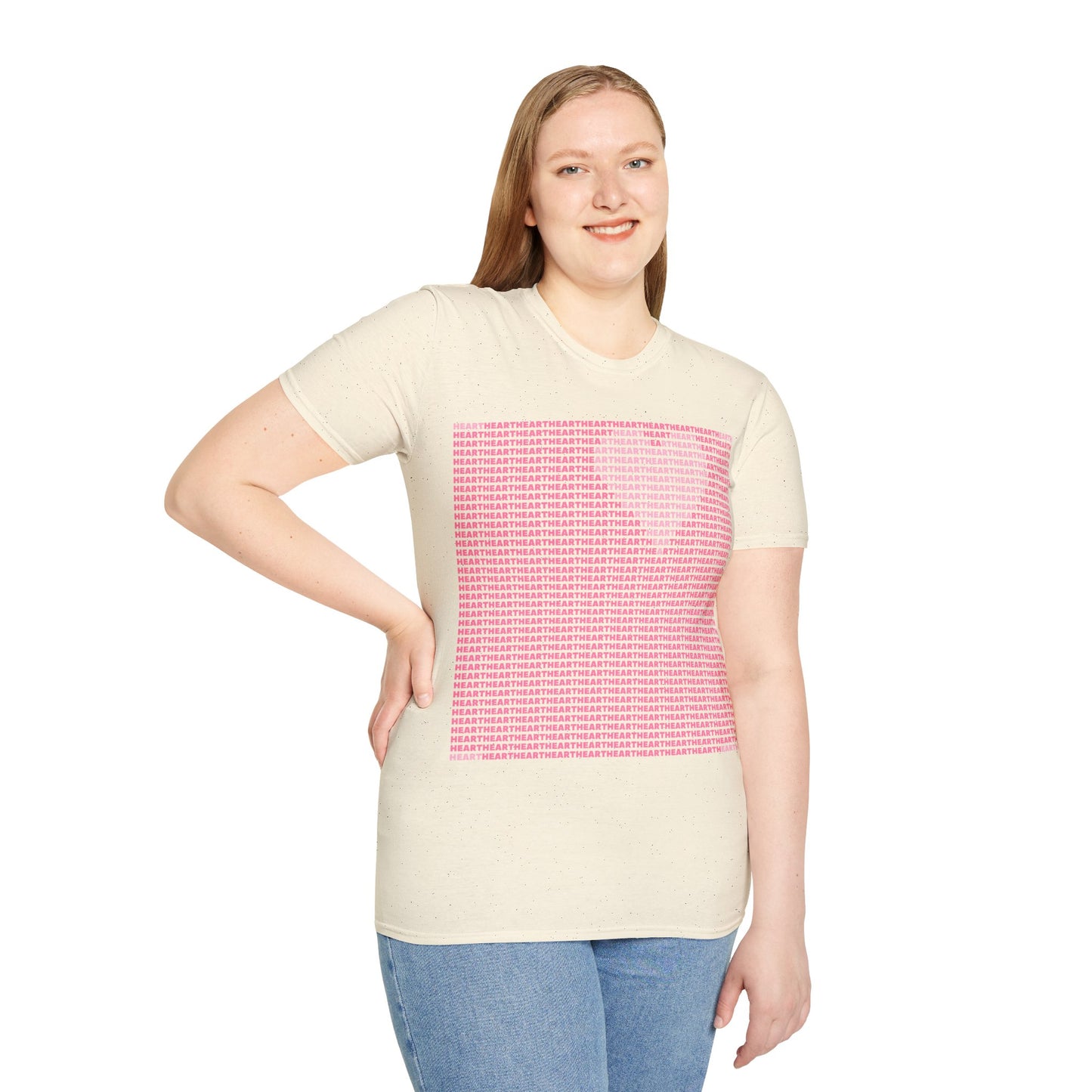 I HEART EARTH Unisex Softstyle 100% Cotton T-Shirt