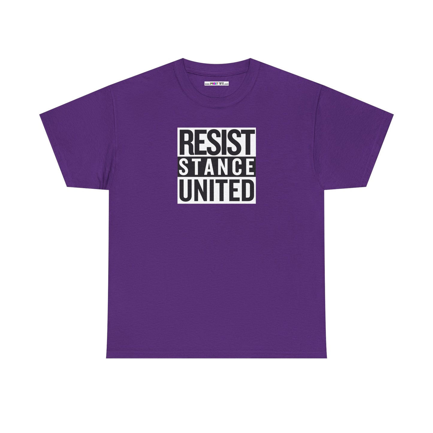 RESIST STANCE UNITED Unisex Heavy Cotton Tee