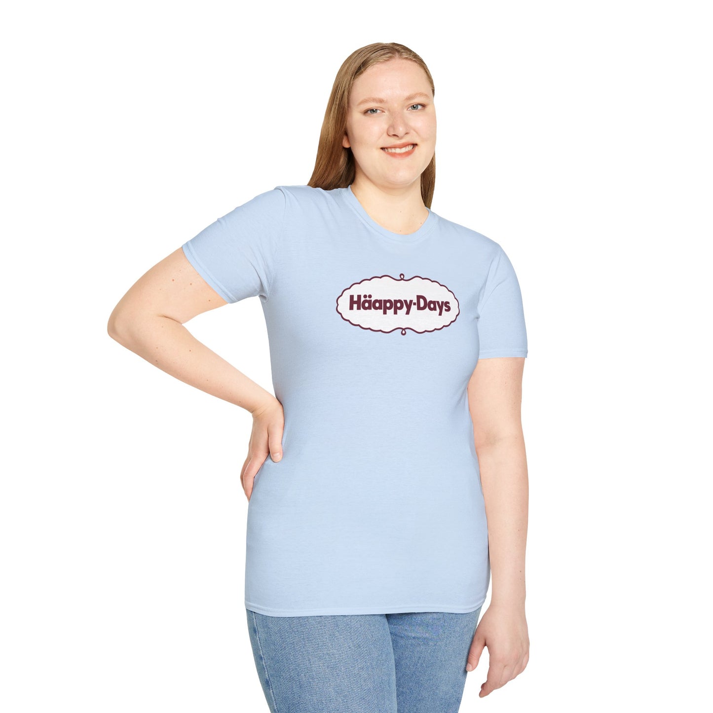 Häappy-Days Unisex Softstyle 100% Cotton T-Shirt