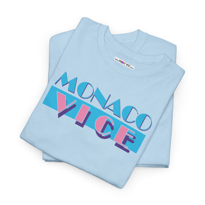 MONACO VICE Unisex Heavy Cotton Tee