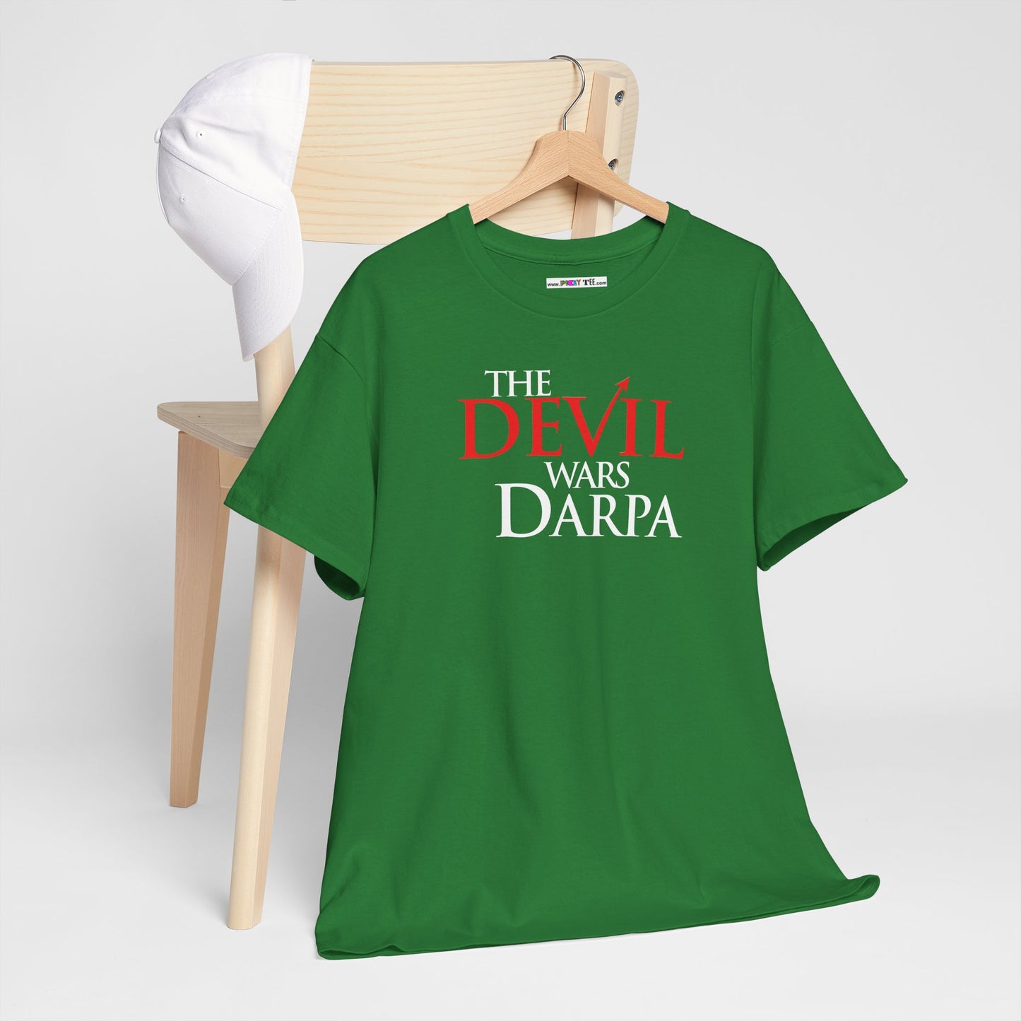 THE DEVIL WARS DARPA Unisex Heavy Cotton Tee