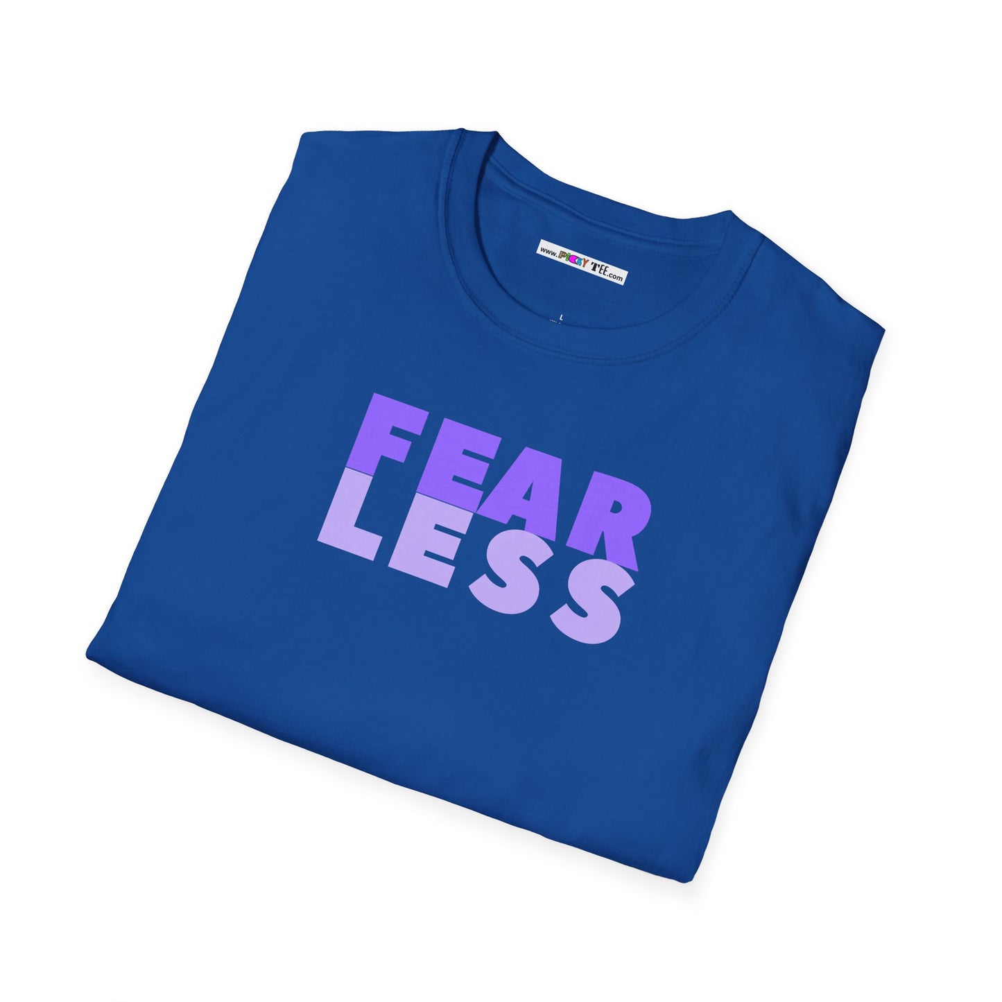 FEAR LESS Unisex Softstyle 100% Cotton T-Shirt