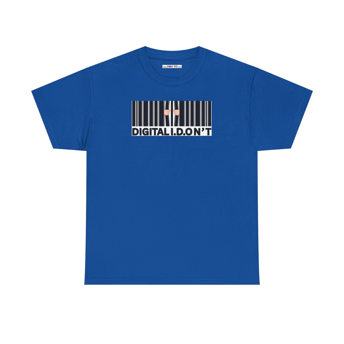 DIGITAL I.D.ON'T Unisex Heavy Cotton Tee