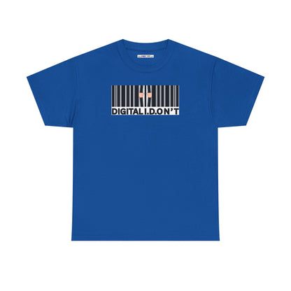 DIGITAL I.D.ON'T Unisex Heavy Cotton Tee