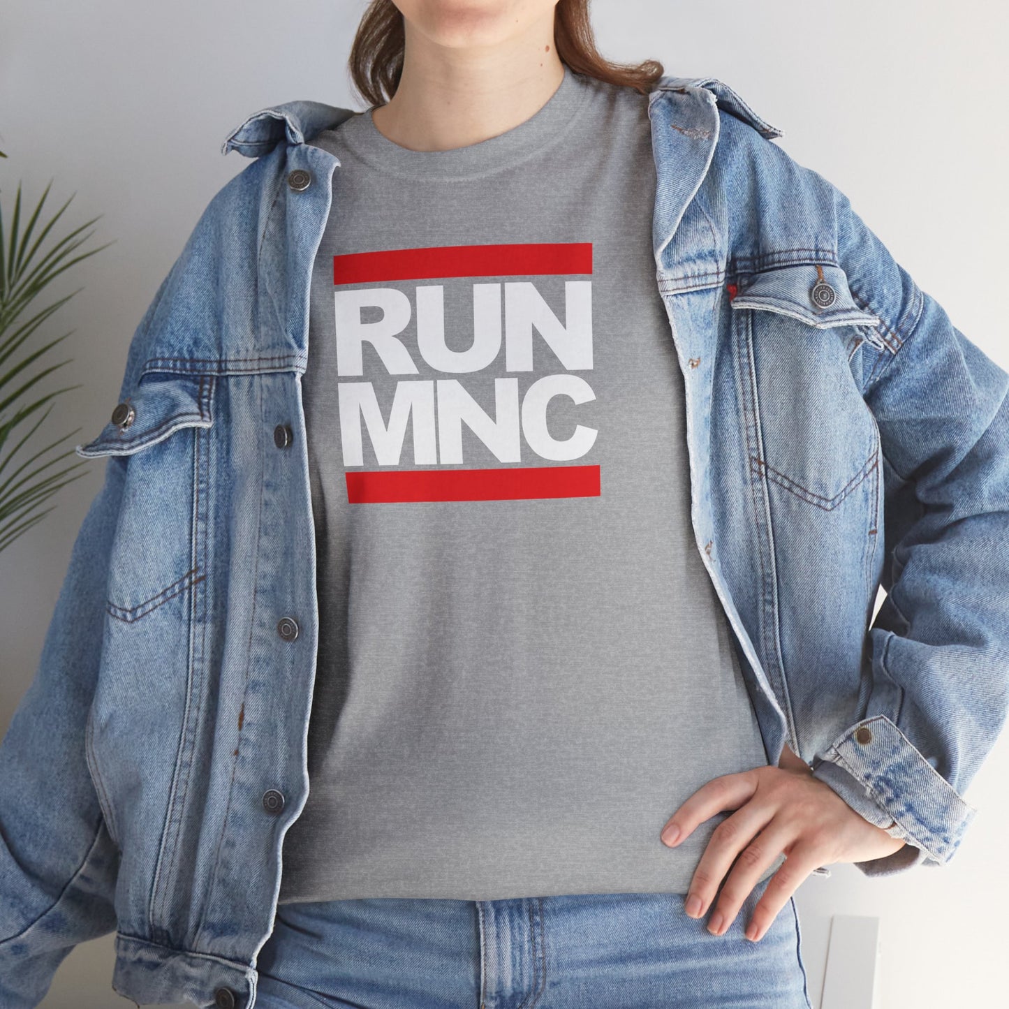 RUNMNC Unisex Heavy Cotton Tee