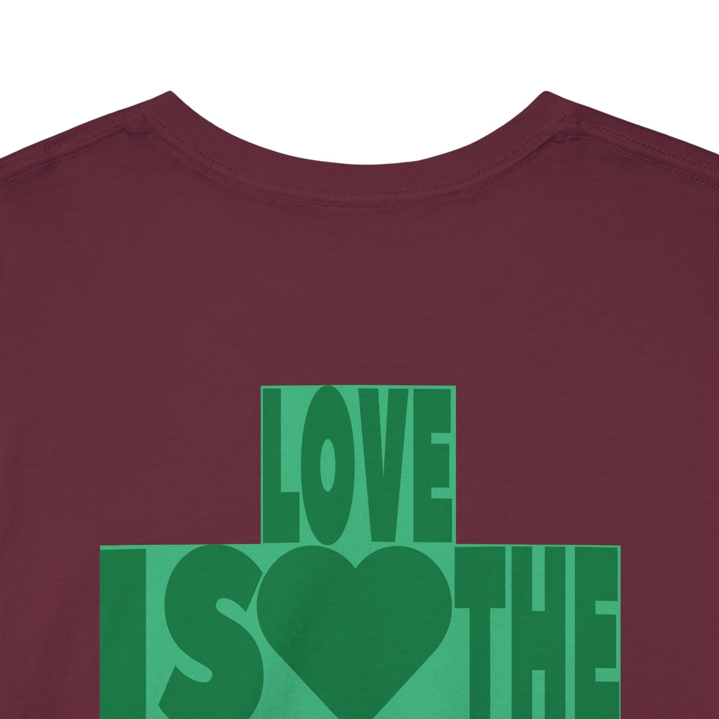 LOVE IS THE DRUG Unisex Heavy Cotton Tee