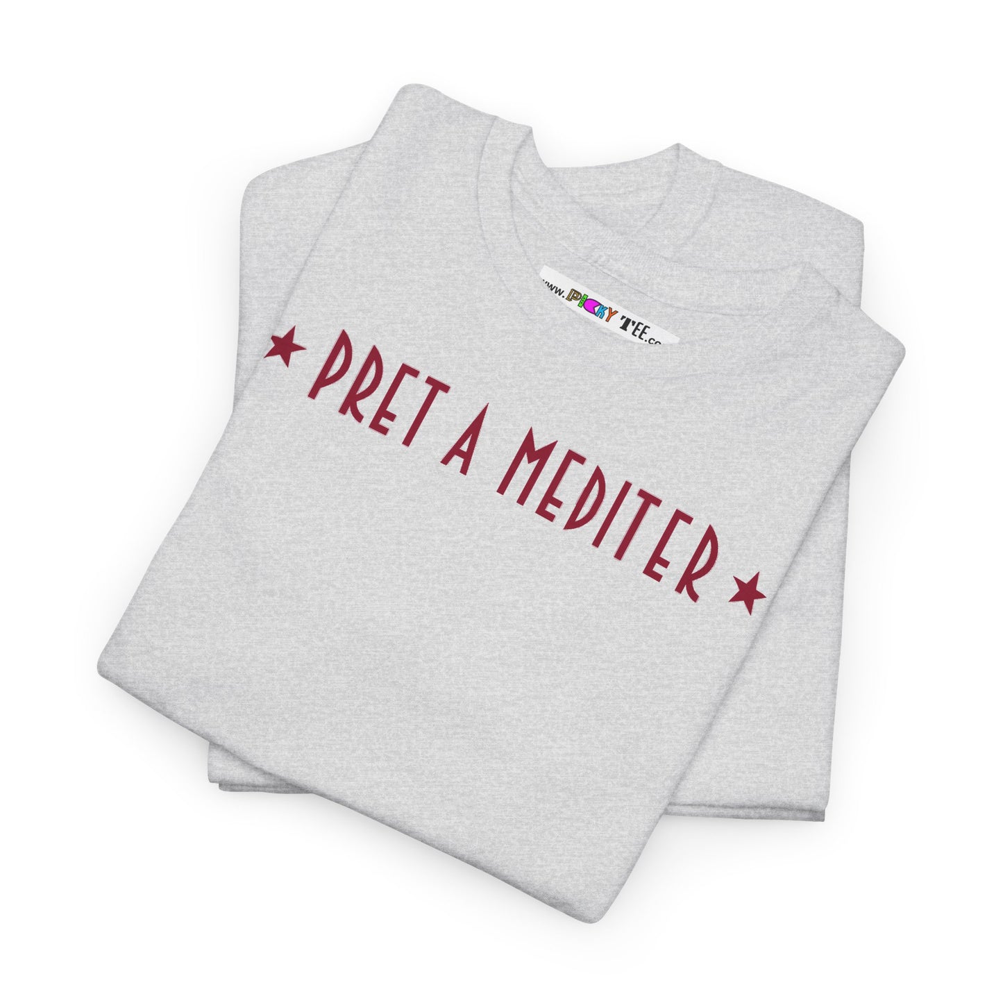 * PRET A MEDITER * Unisex Heavy Cotton Tee