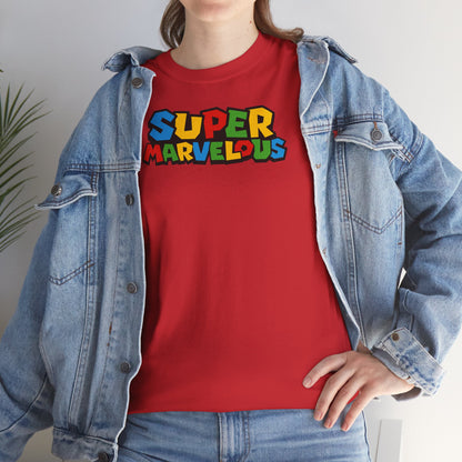 SUPER MARVELOUS Unisex Heavy Cotton Tee
