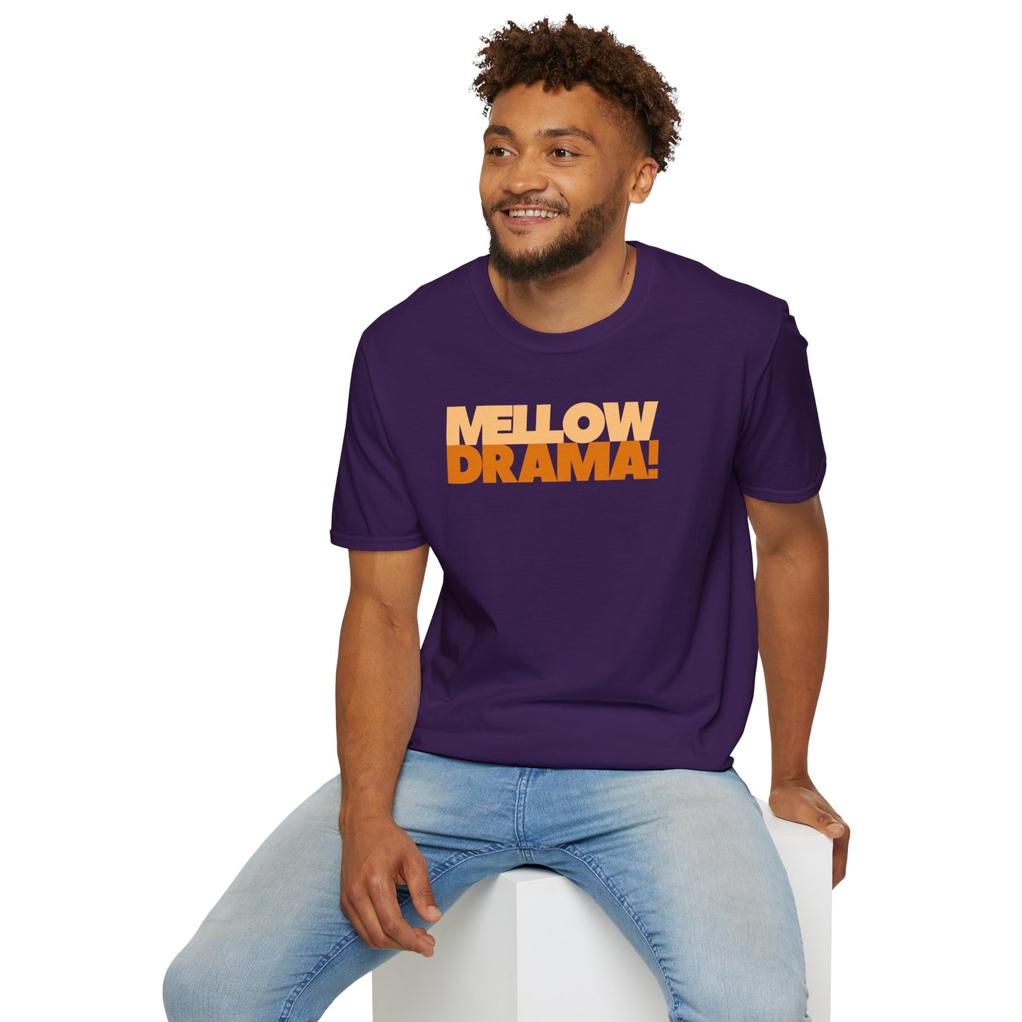 mellow DRAMA! Unisex Softstyle 100% Cotton T-Shirt