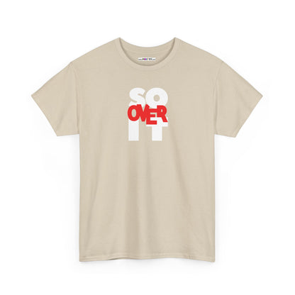 SO OVER IT Unisex Heavy Cotton Tee