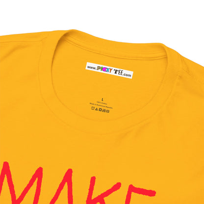 MAKE IT MAKE SENSE Unisex Heavy Cotton Tee
