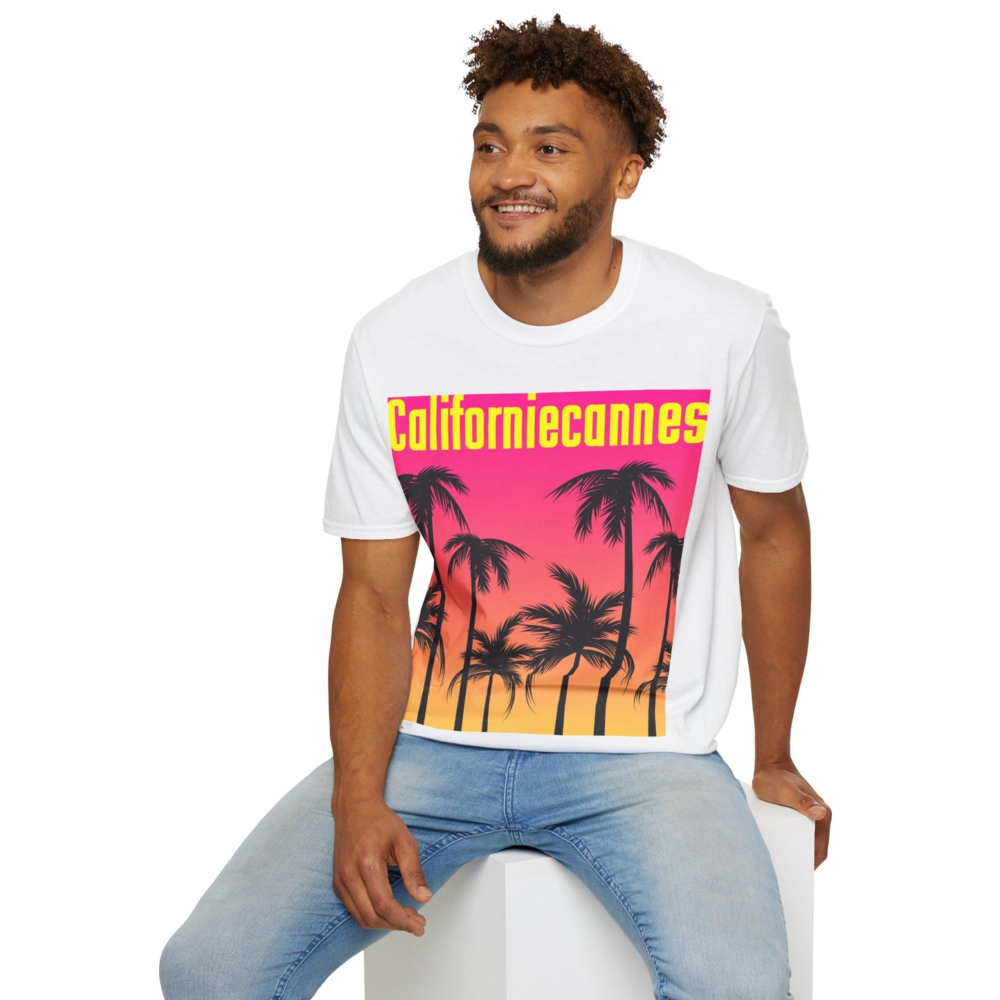 Californiecannes Unisex Softstyle 100% Cotton T-Shirt