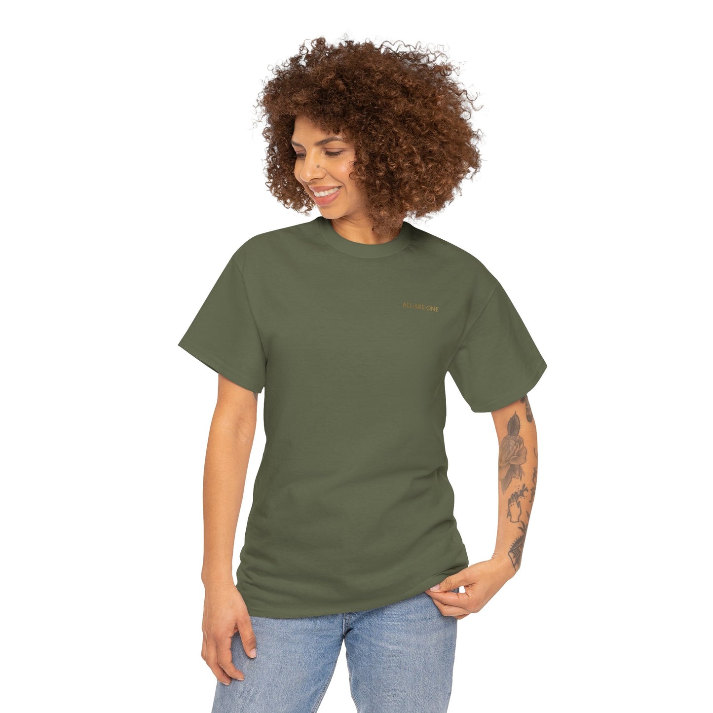 ALL ARE ONE Unisex Heavy Cotton Tee