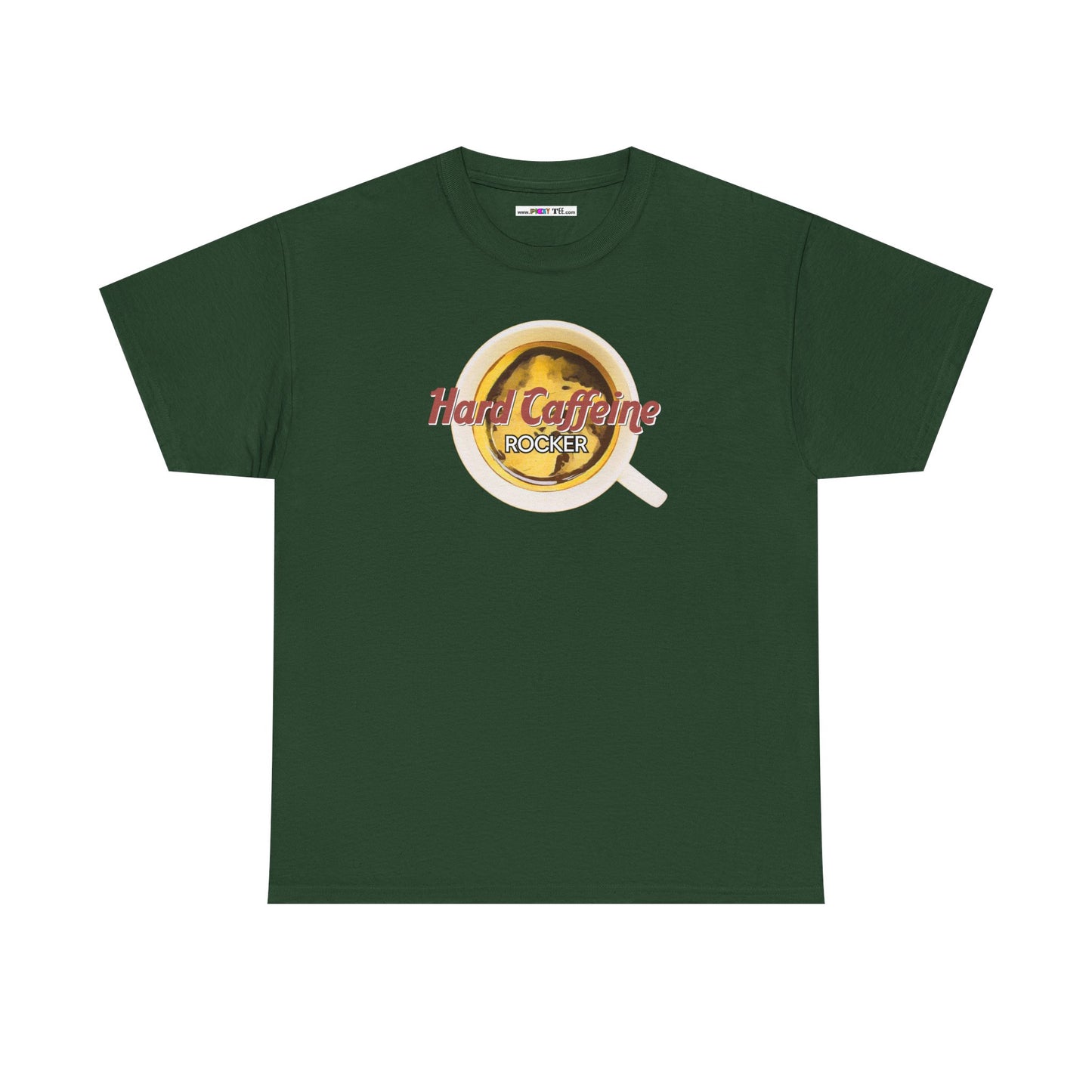 Hard Caffeine ROCKER Unisex Heavy Cotton Tee