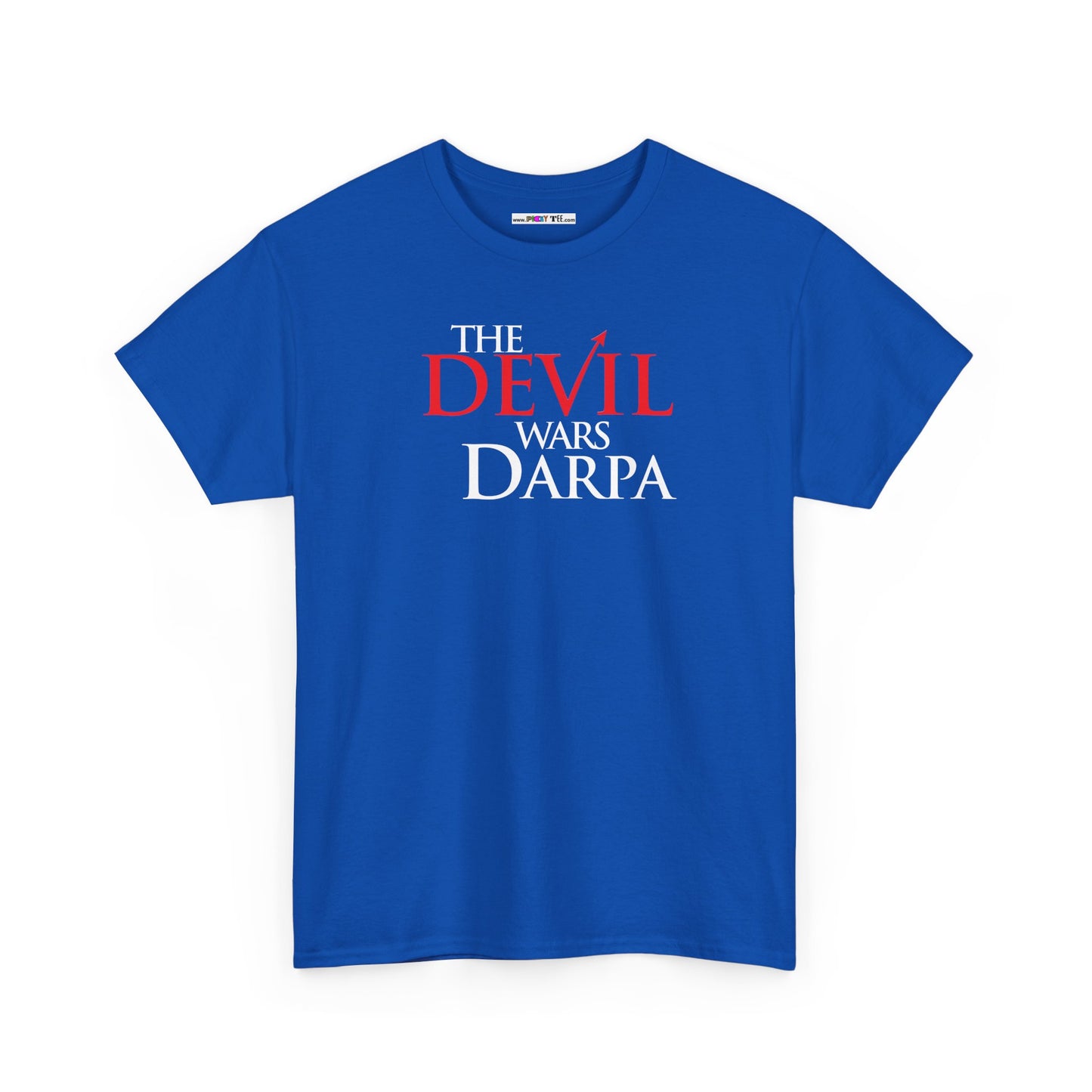 THE DEVIL WARS DARPA Unisex Heavy Cotton Tee